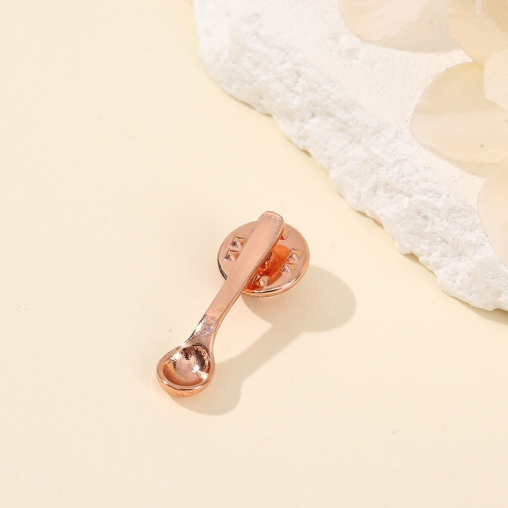 Vintage Collectible Spoons - Подарочная брошь-ложка с милым дизайном, маленькая