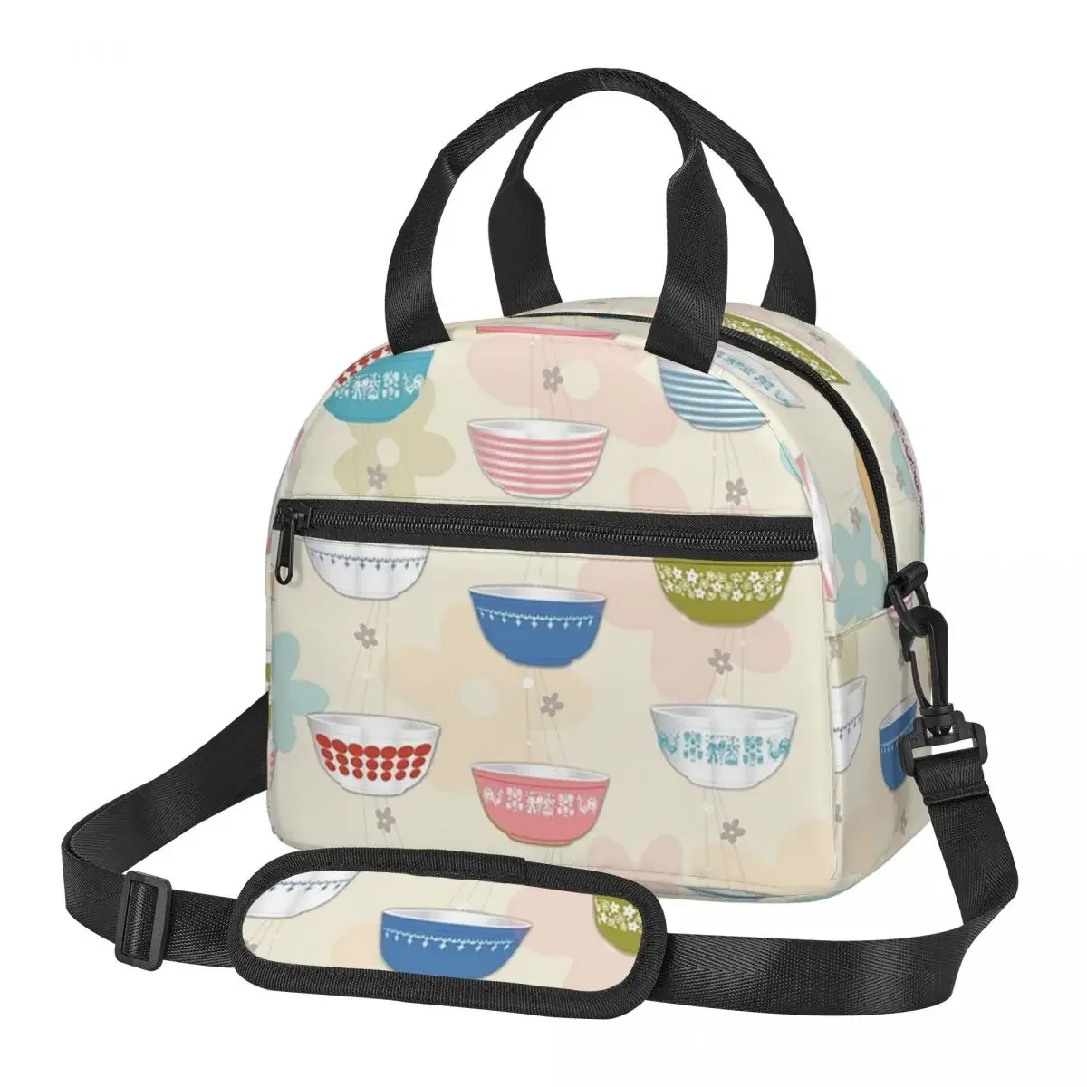 Vintage Collectible Pyrex - Коллекция винтажных чаш Pyrex: Термосумка для