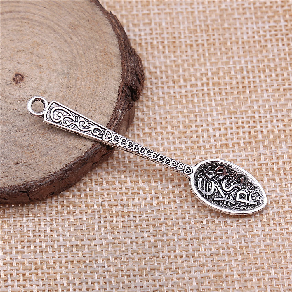 Vintage Collectible Spoons - IFOCUS 10 шт./лот, богатые подвески-ложки для