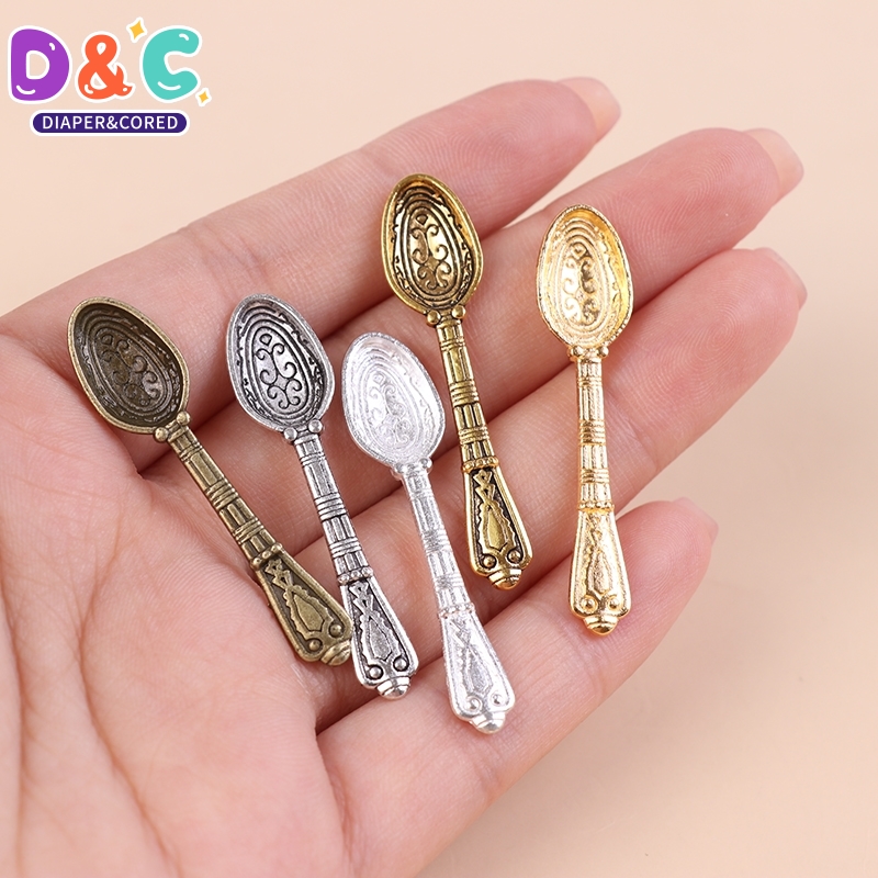 10 шт. 1:12 миниатюрные ложки  – обзор и цена Vintage Collectible Spoons